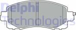 DELPHI LP3411 Set placute frana, frana disc