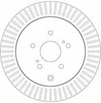 TRW DF6351 Disc frana