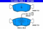 ATE 13.0460-7288.2 Set placute frana, frana disc