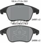 TEXTAR 2455701 Set placute frana, frana disc
