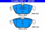 ATE 13.0460-7257.2 Set placute frana, frana disc