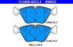 ATE 13.0460-6033.2 Set placute frana, frana disc