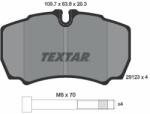 TEXTAR 2912303 Set placute frana, frana disc