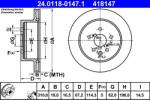 ATE 24.0118-0147.1 Disc frana
