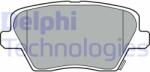 DELPHI LP3386 Set placute frana, frana disc