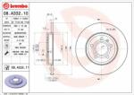 BREMBO 08. A332.11 Disc frana