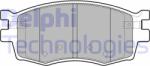 DELPHI LP1951 Set placute frana, frana disc