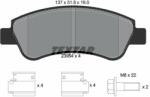 TEXTAR 2395401 Set placute frana, frana disc