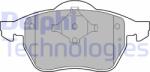 DELPHI LP978 Set placute frana, frana disc