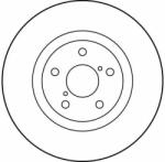 TRW DF1437 Disc frana