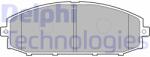 DELPHI LP1305 Set placute frana, frana disc