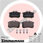 ZIMMERMANN 20961.172. 1 Set placute frana, frana disc