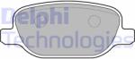 DELPHI LP1845 Set placute frana, frana disc