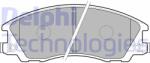 DELPHI LP1853 Set placute frana, frana disc