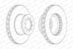 FERODO FCR186A Disc frana
