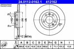 ATE 24.0112-0162.1 Disc frana
