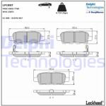 DELPHI LP1807 Set placute frana, frana disc