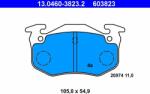 ATE 13.0460-3823.2 Set placute frana, frana disc