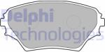 DELPHI LP1632 Set placute frana, frana disc