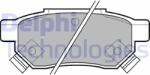 DELPHI LP625 Set placute frana, frana disc