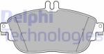DELPHI LP2441 Set placute frana, frana disc
