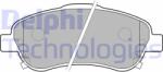 DELPHI LP1786 Set placute frana, frana disc