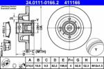 ATE 24.0111-0166.2 Disc frana