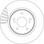 TRW DF4857S Disc frana - auto-piesa