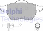 DELPHI LP1706 Set placute frana, frana disc