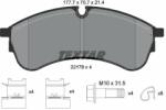 TEXTAR 2217801 Set placute frana, frana disc
