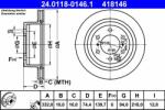 ATE 24.0118-0146.1 Disc frana