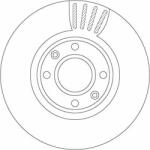 TRW DF4813S Disc frana