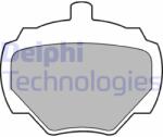DELPHI LP211 Set placute frana, frana disc