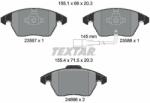 TEXTAR 2469602 Set placute frana, frana disc