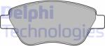 DELPHI LP1899 Set placute frana, frana disc