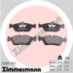 ZIMMERMANN 23287.175. 1 Set placute frana, frana disc
