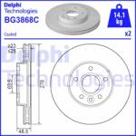 DELPHI BG3868C Disc frana