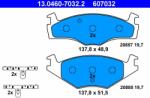 ATE 13.0460-7032.2 Set placute frana, frana disc