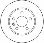 TRW DF2797 Disc frana