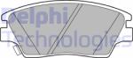 DELPHI LP3263 Set placute frana, frana disc