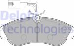 DELPHI LP1749 Set placute frana, frana disc