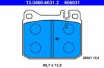 ATE 13.0460-6031.2 Set placute frana, frana disc