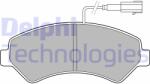 DELPHI LP2492 Set placute frana, frana disc