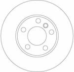TRW DF4390S Disc frana