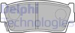 DELPHI LP684 Set placute frana, frana disc