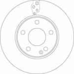 TRW DF6548 Disc frana