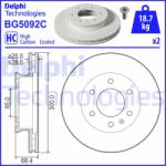 DELPHI BG5092C Disc frana