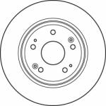 TRW DF4982 Disc frana