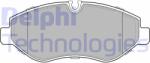 DELPHI LP1982 Set placute frana, frana disc