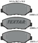 TEXTAR 2386801 Set placute frana, frana disc